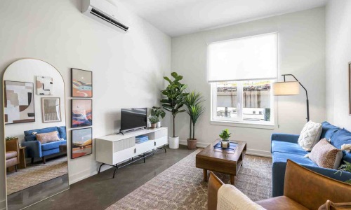 Luxury apartment living room with modern decor - Apartments with luxury amenities Luxury apartment living room with modern decor - Apartments with luxury amenities