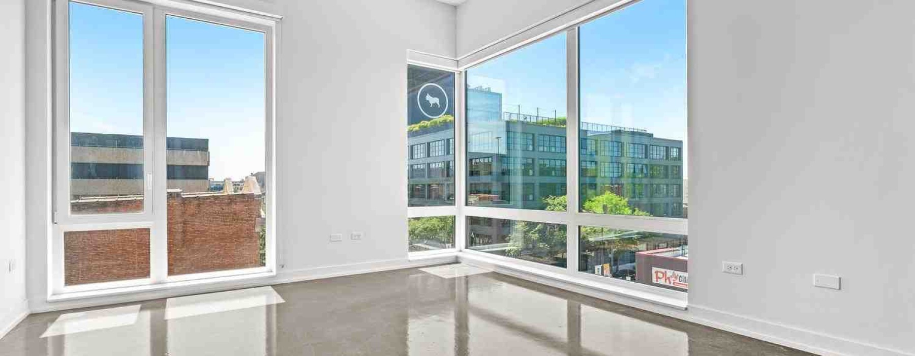modern apartment interior with large windows - pleasant view apartments photos
