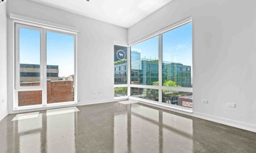 modern apartment interior with large windows - pleasant view apartments photos