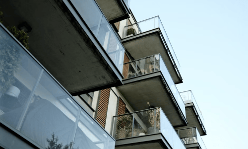 city view balcony apartment