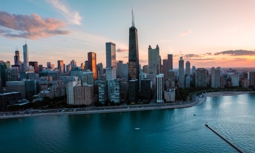 Chicago luxury apartments rent skyline high-rise towers