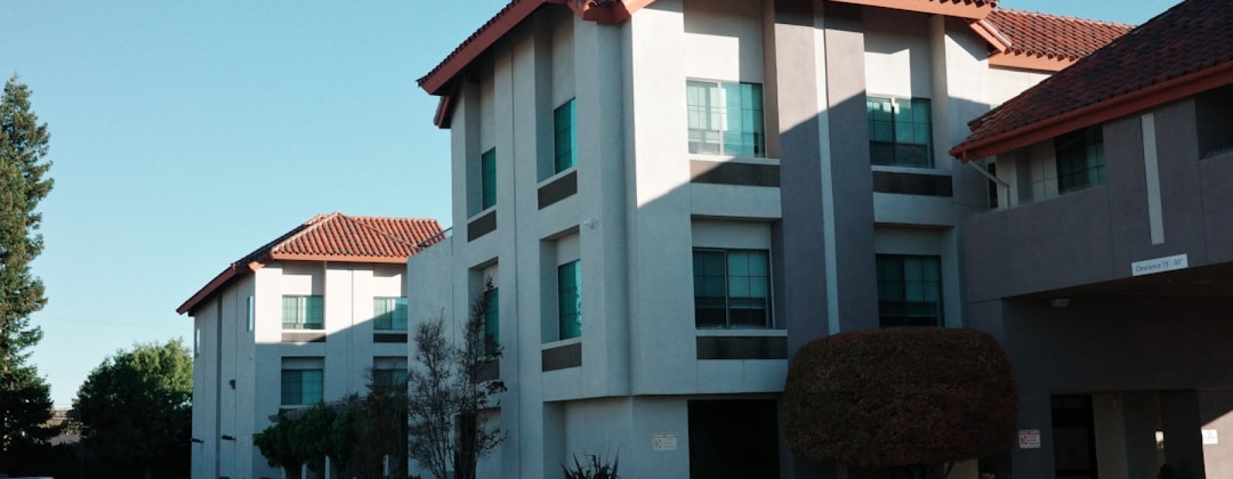 Stride West Apartments exterior Spanish architecture Westside Albuquerque